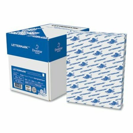 DOMTAR Paper, 2-HP Top, 20 lb, 92 Bright, 8-1/2inx11in, 2500/CT, White 8827